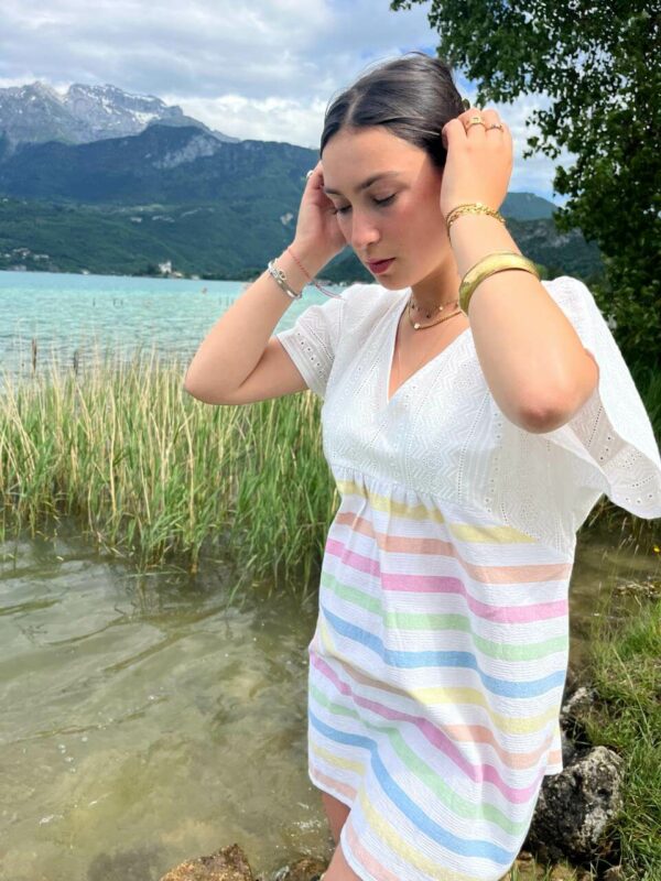 Robe de plage Kappa candy stripes – Image 3