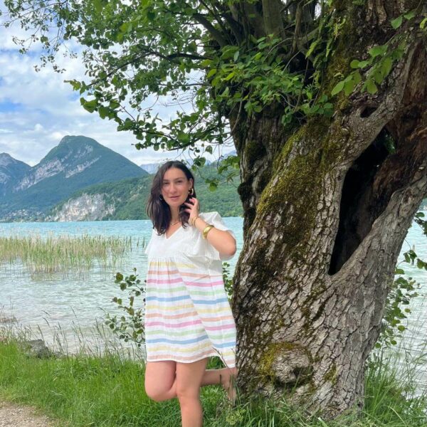 robe de plage kappa candy stripes