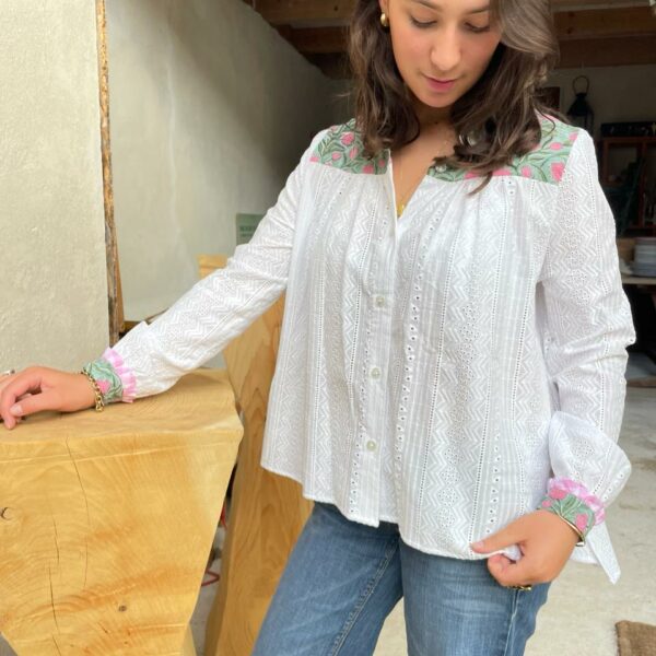 Chemise Sigma "romantic style"