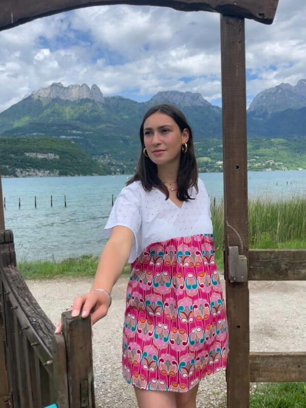 Robe de plage Kappa persephone rose – Image 4